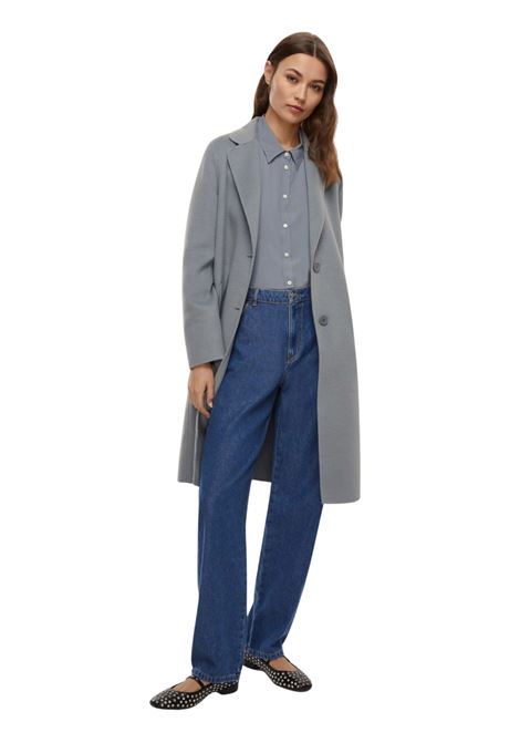Cappotto monopetto in double - AZZURRO Emme Marella | FRINE009